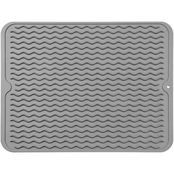 Silicone Dish Drying Mat Multiple Usage,Easy clean,Eco-friendly,Heat-resistant - Picture 1 of 7